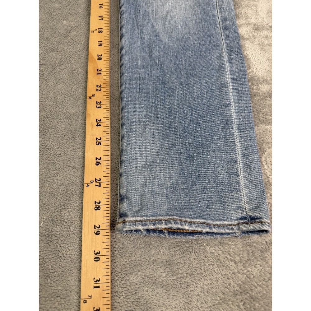 J. Crew Driggs Slim Straight Jeans Men's Size 32X30 Blue - Picture 11 of 13
